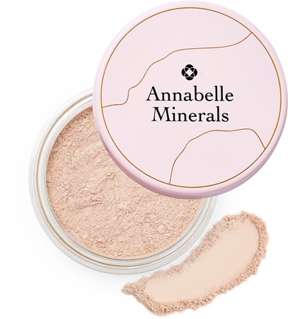 Минеральная пудра для идеального внешнего вида Annabelle Minerals Coverage Mineral Foundation, Pure Fair 4 g — фото 2