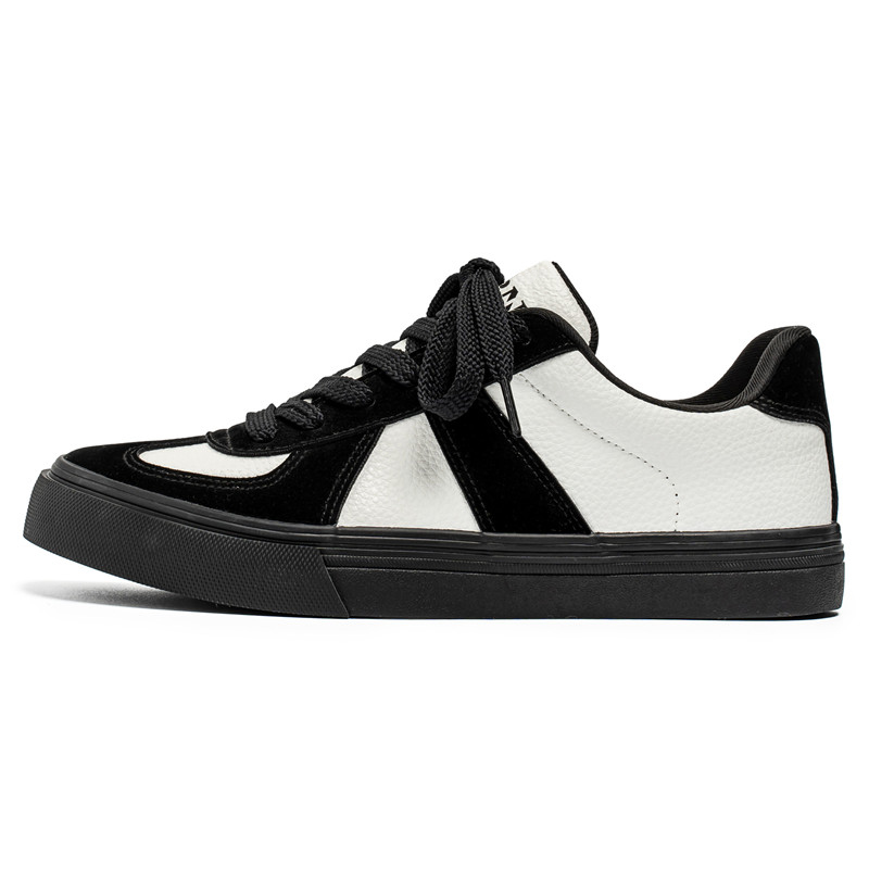 

Низкие амортизирующие кроссовки для мужчин WELKIN&WZWJ, White Black