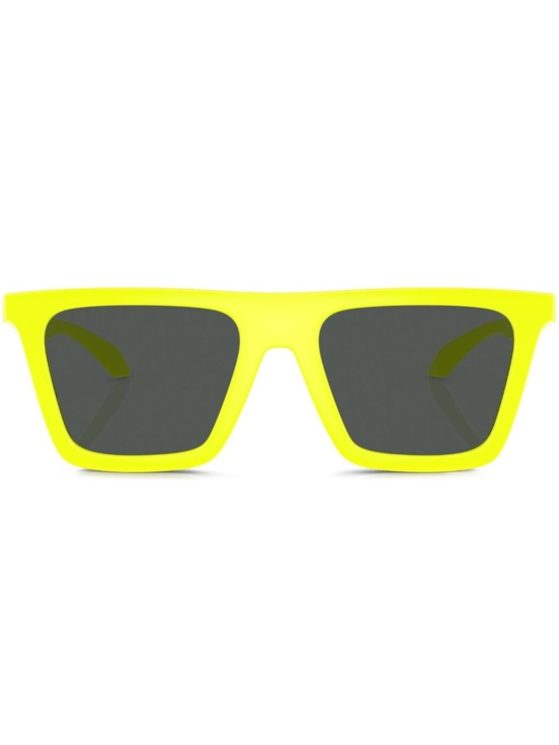 

Солнцезащитные очки в прямоугольной оправе с декором Greca Versace Eyewear, желтый