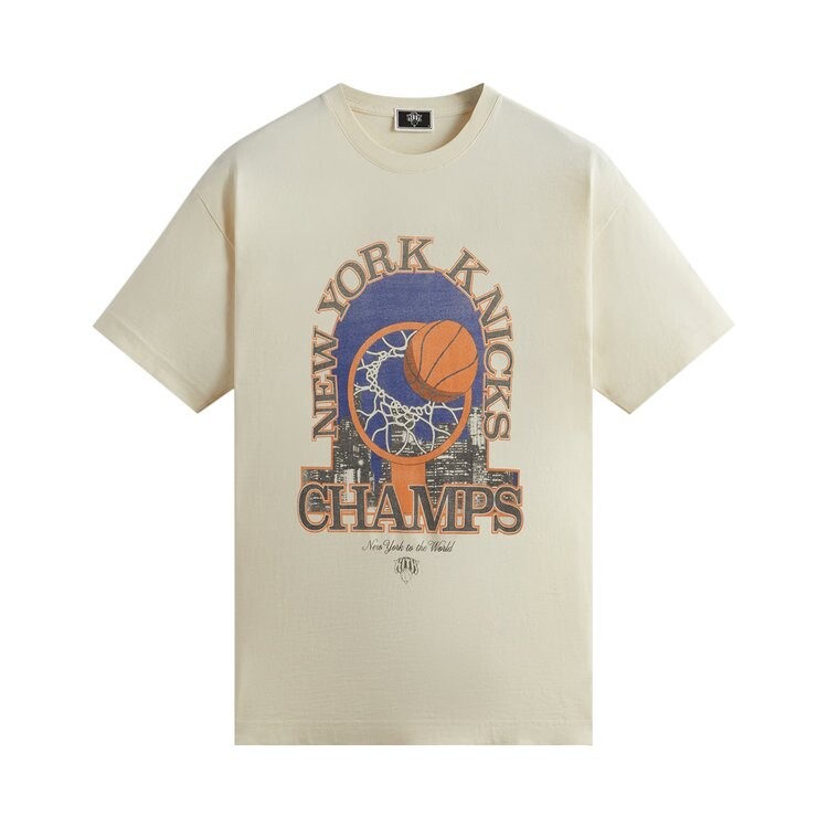 

Футболка Kith For The New York Knicks Champions Vintage 'Sandrift', кремовый, Бежевый, Футболка Kith For The New York Knicks Champions Vintage 'Sandrift', кремовый