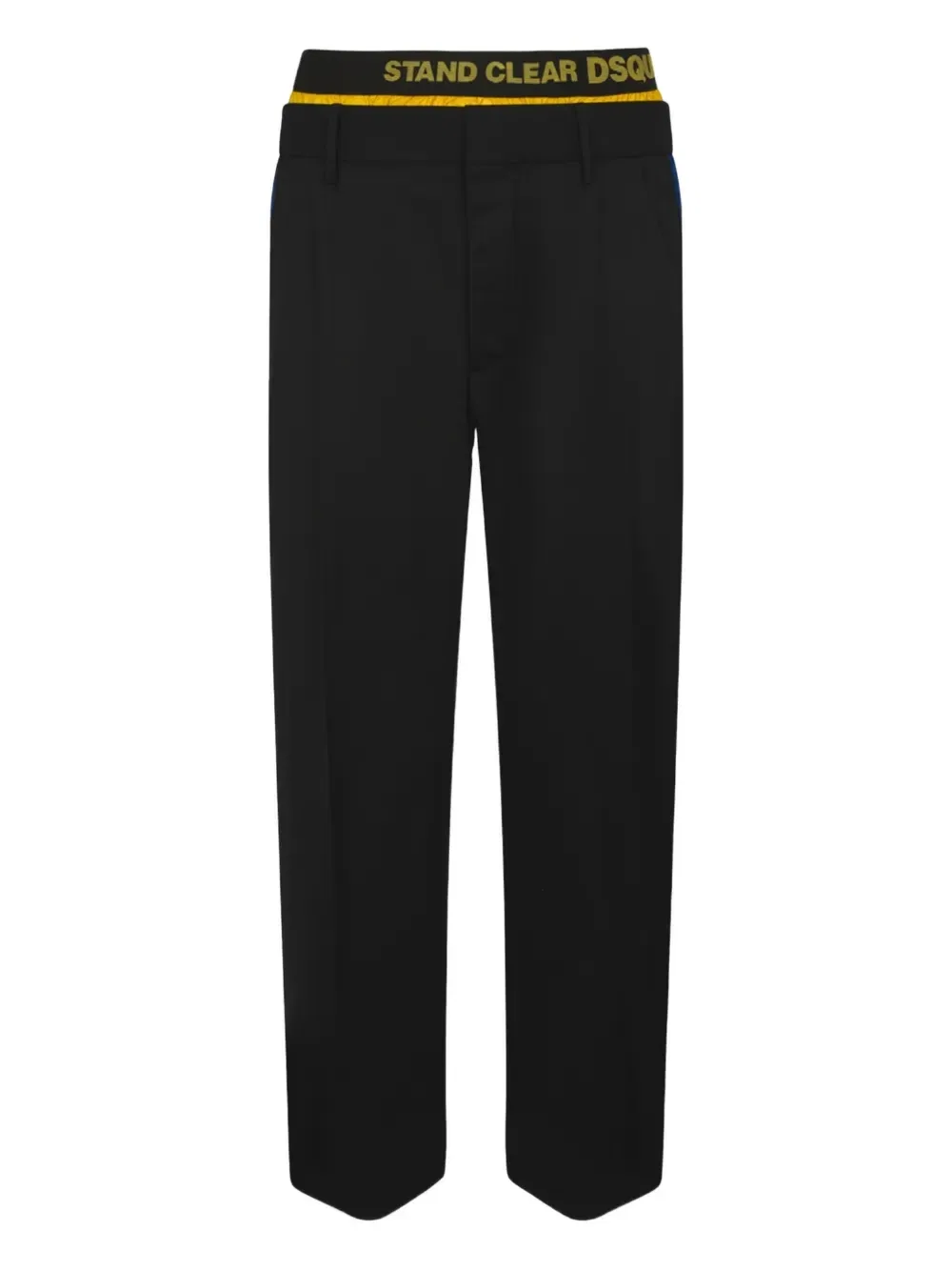 Брюки jetski snatch DSQUARED2, черный
