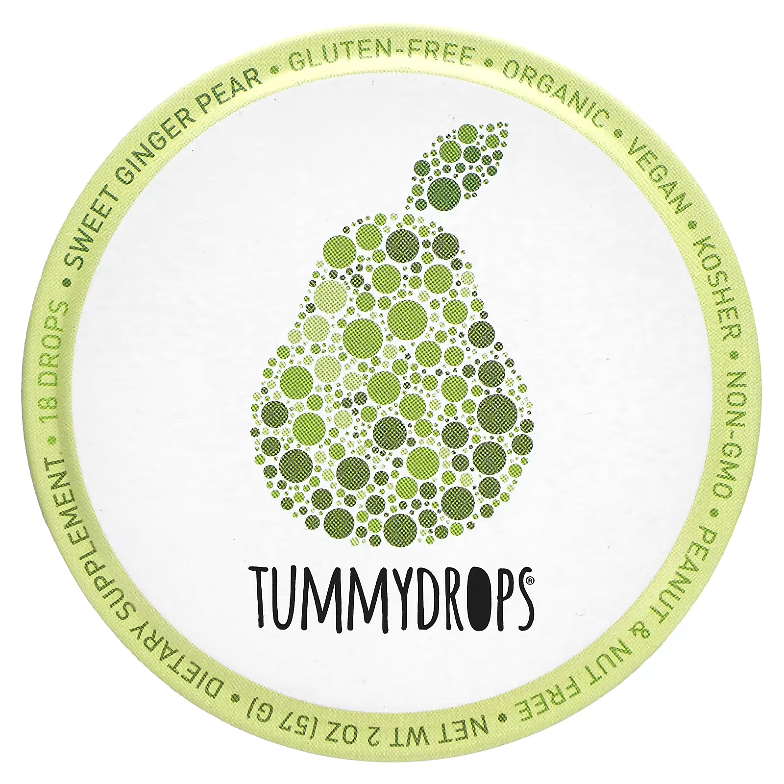 

Капли Tummydrops сладкий имбирь и груша, 18 капель