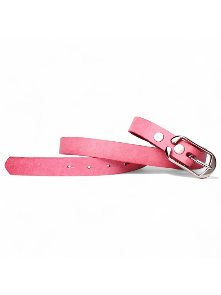 

Женский кожаный ремень, серебро в розовом золоте FRONHOFER