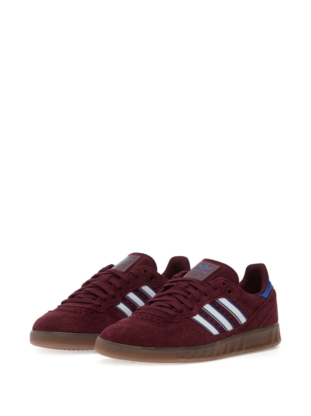 Кроссовки Handball Top RM из замши adidas, красный — фото 4