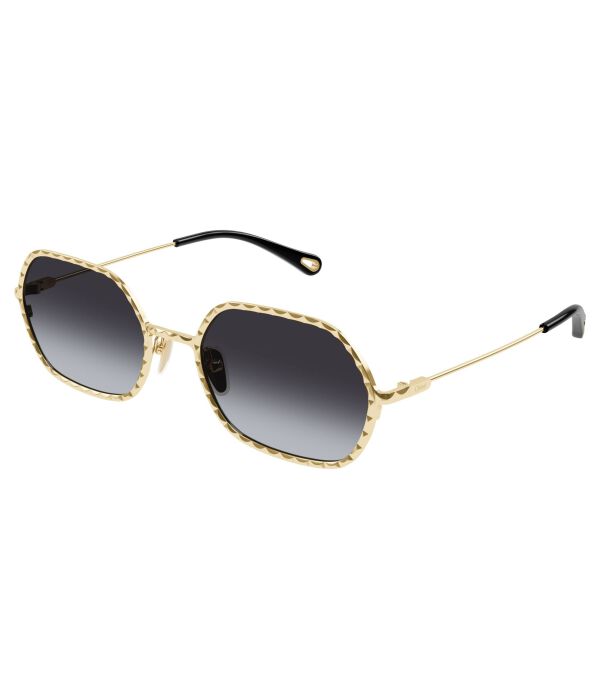 

Солнцезащитные очки -001 56 металл Chloe, золотой