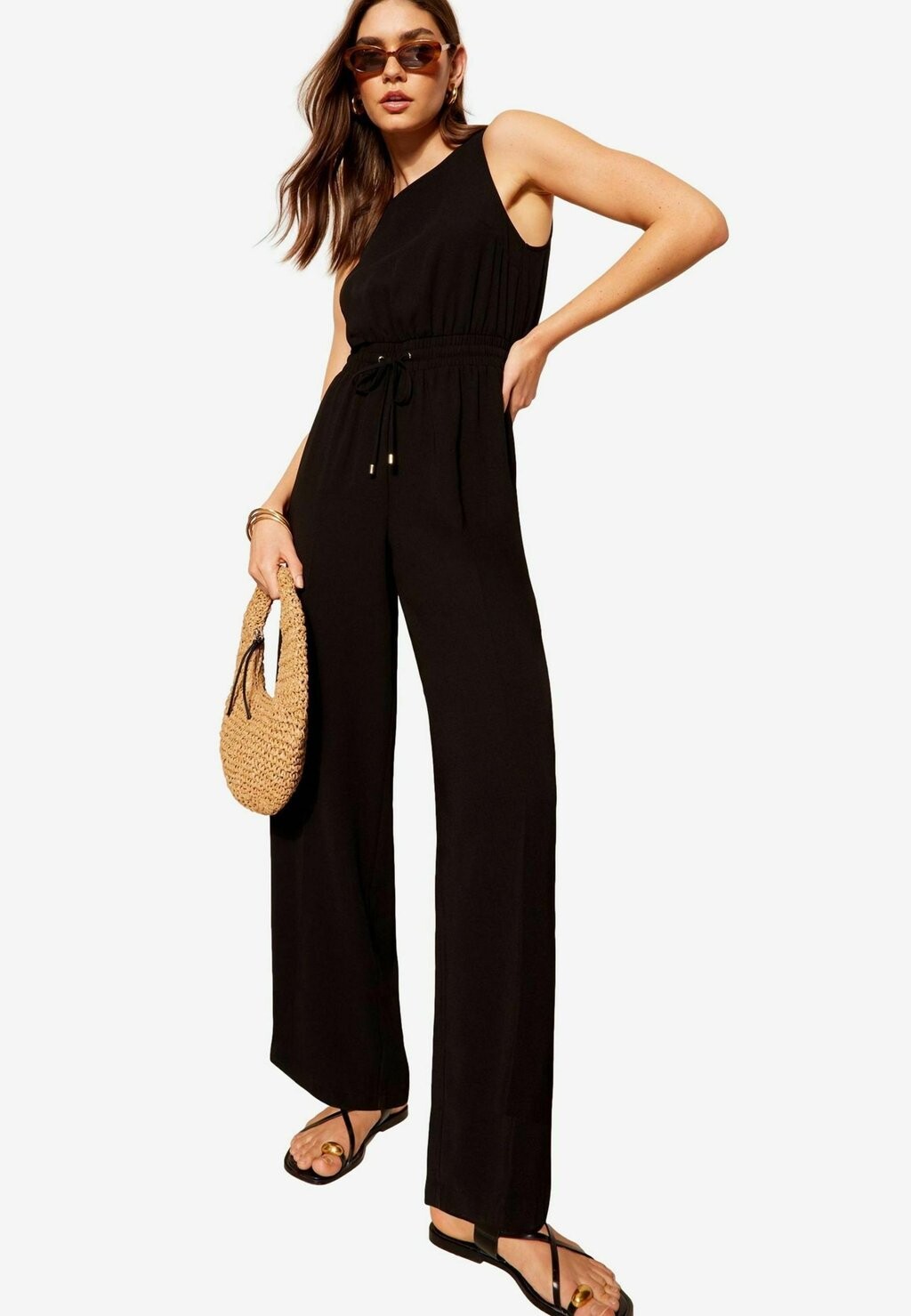 

Комбинезон SLEEVELESS TIE WAIST TAILORED Friends Like These, черный
