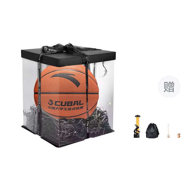 

ANTA Баскетбольный мяч PU Cuba red brown размер 7 тренировочный unisex