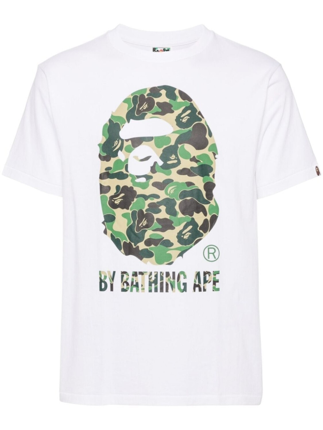 

A BATHING APE футболка с логотипом, белый