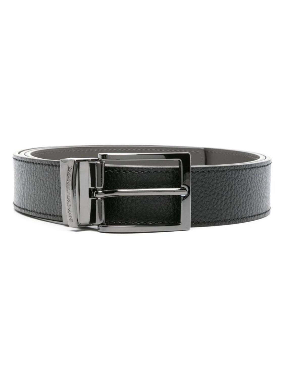 

Emporio Armani двусторонний ремень, черный
