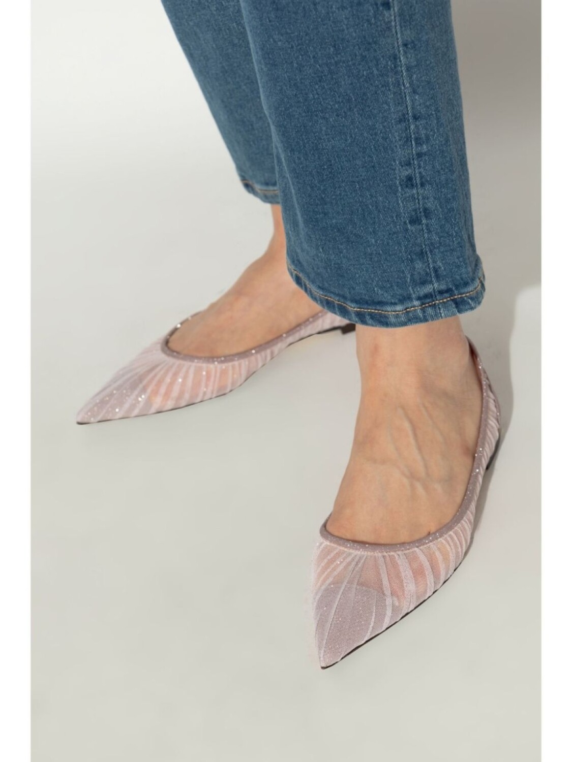 

Jimmy Choo обожаю туфли-лодочки с панелями, розовый