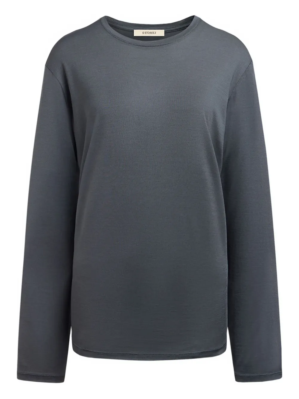 

Футболка с длинными рукавами 12 STOREEZ, серый