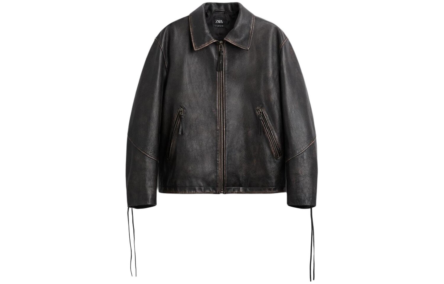 

Куртка мужская черная Zara, черный