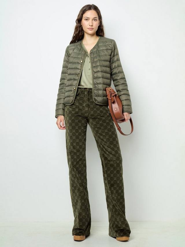 

Стеганая куртка летиции Gerard Darel, хаки