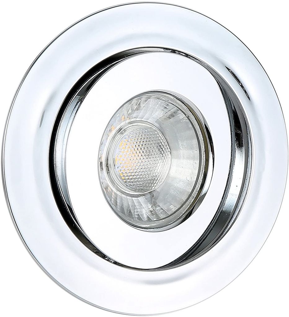 

INTEC 8035-3 CR A+, потолочный светильник, пластик, хром, 8,8 x 8,8 x 4 см Eco-Light Leuchten GmbH