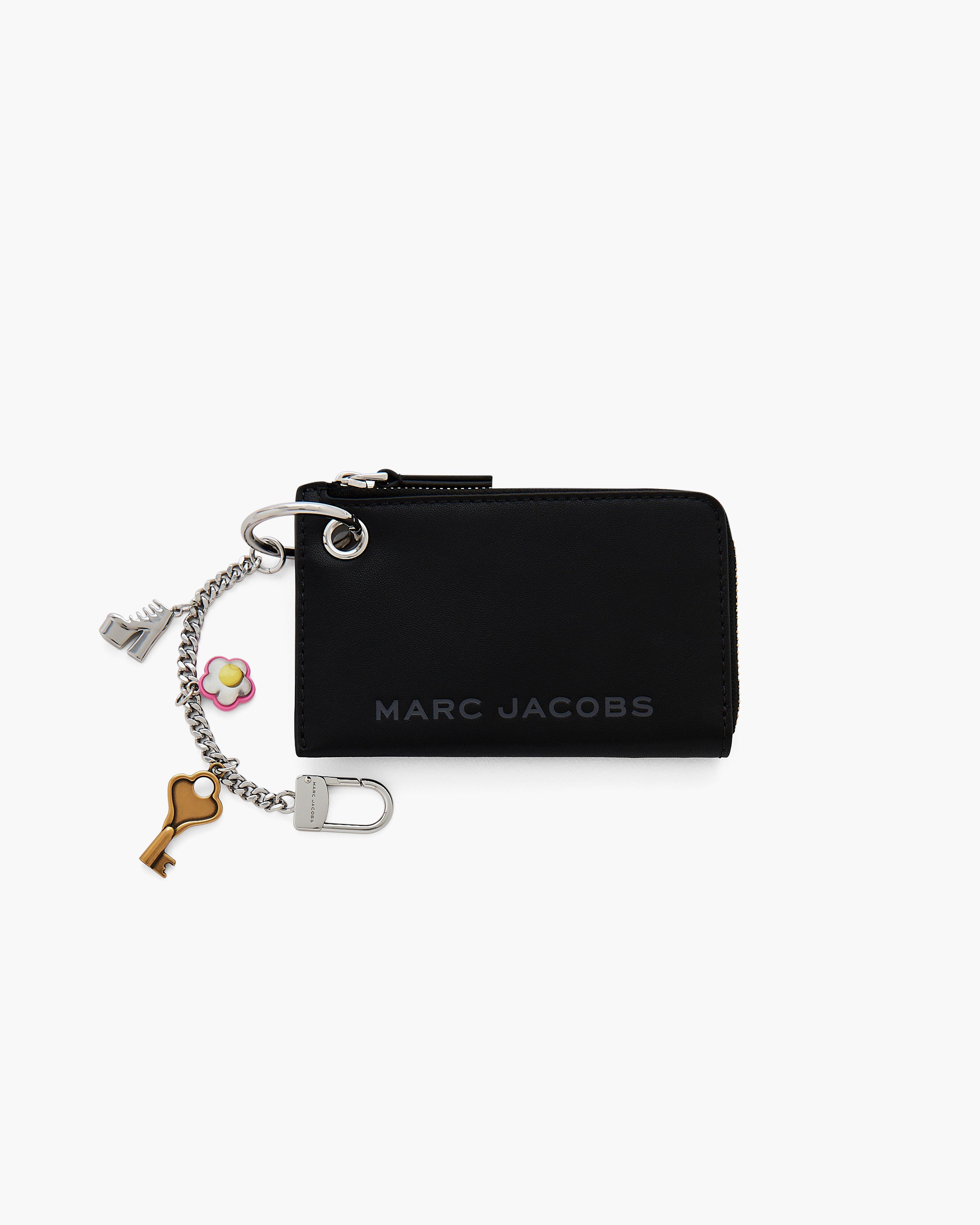 

Кошелек с подвеской-молнией Top Zip Marc Jacobs, черный