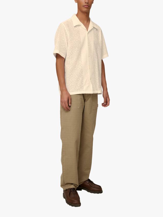 

Хлопковая рубашка с цветочным принтом Regular Fit forét, Cloud