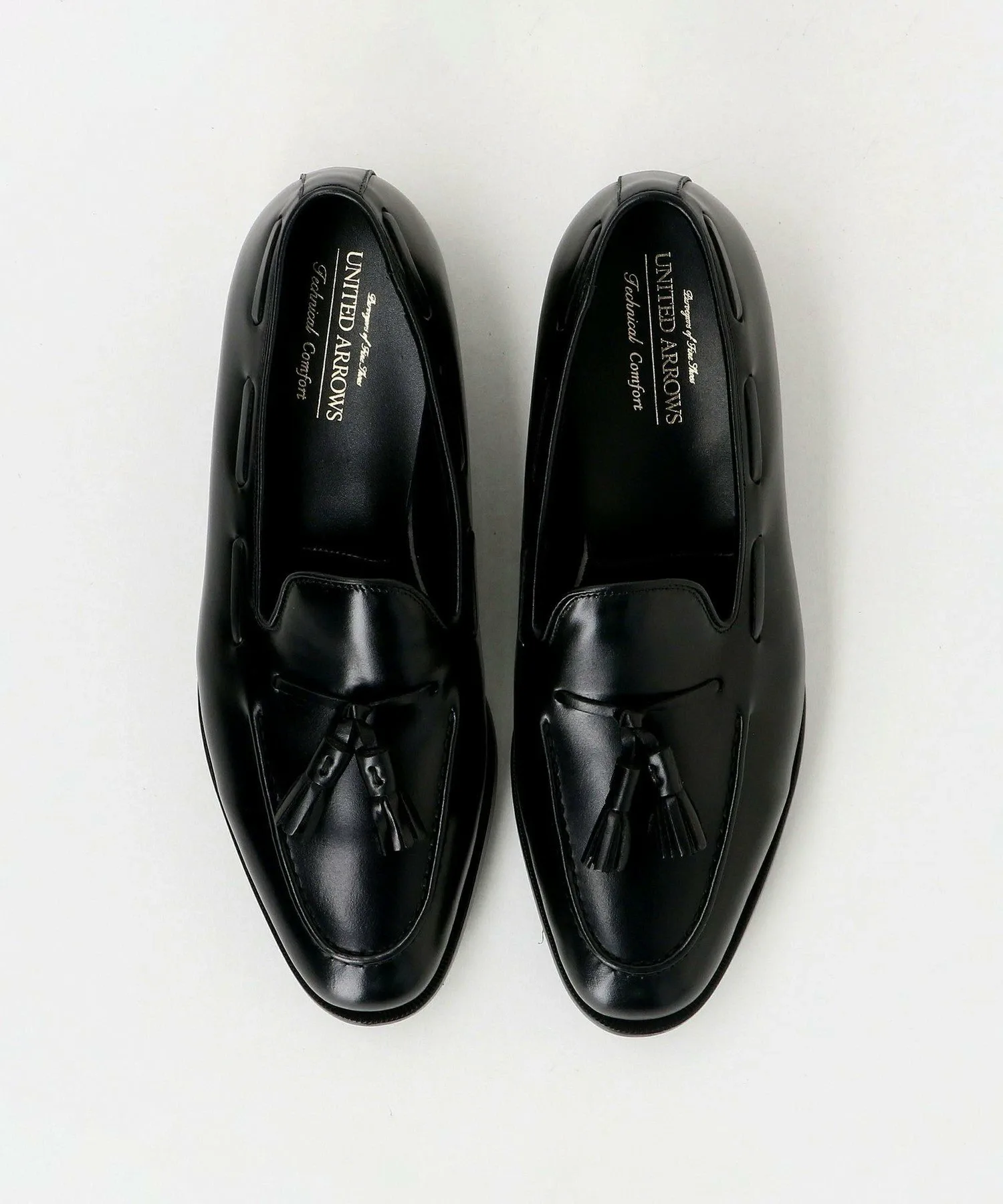 Лоферы UA COZY с кисточками United Arrows, Black — фото 4