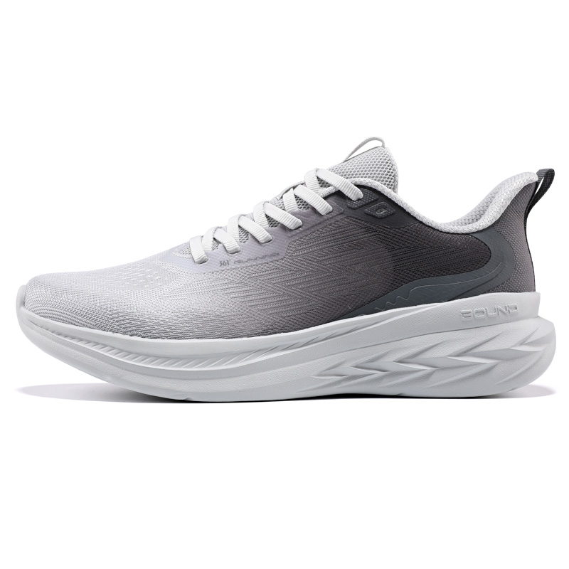

361° Slip Resistant, Abrasion Resistant, Breathable мужские кроссовки Low top Casual Running серого цвета
