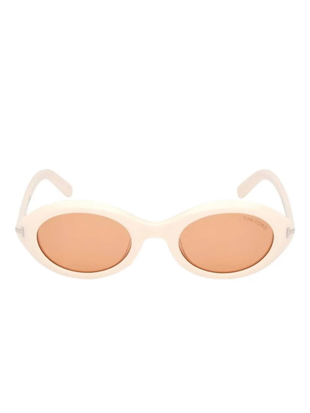 

Солнцезащитные очки в овальной оправе TOM FORD Eyewear, нейтральный
