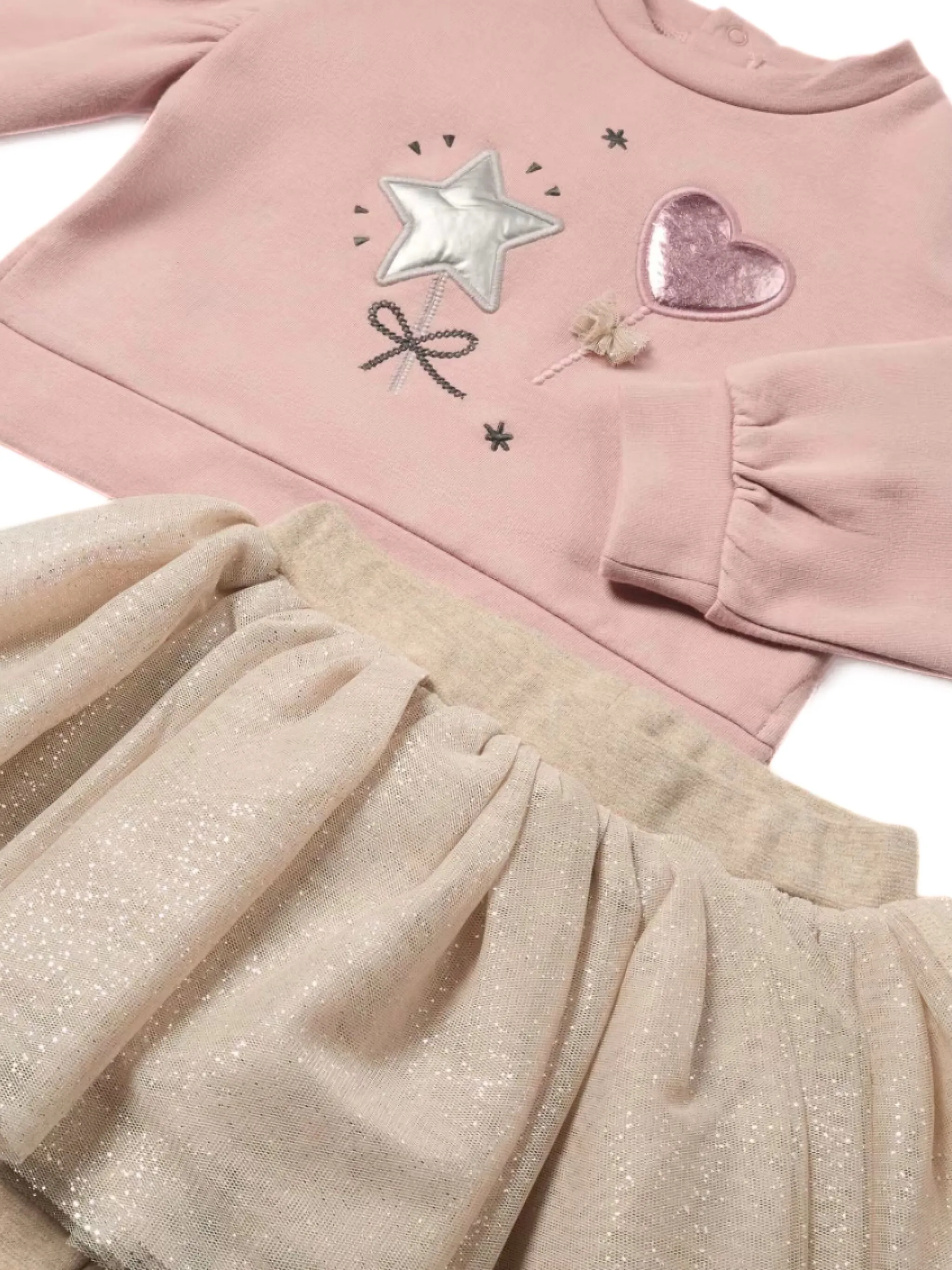 

Комплект для новорожденного с принтом Mayoral, розовый