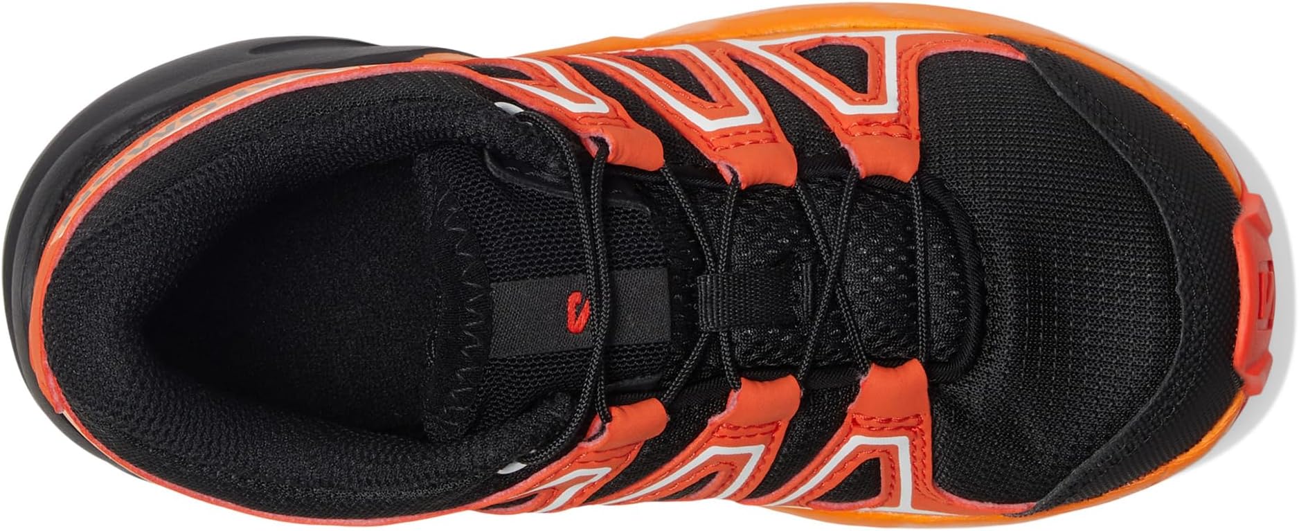 Кроссовки Salomon Kids Speedcross, цвет Black/Cherry Tomato/Turmeric — фото 2