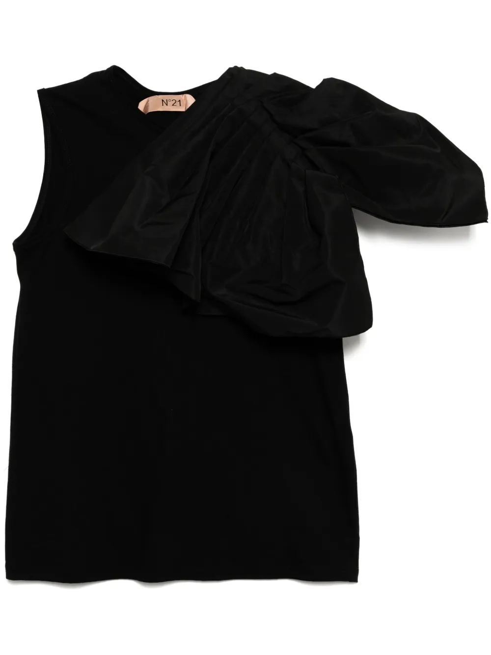 

Декорированный топ Nº21, черный