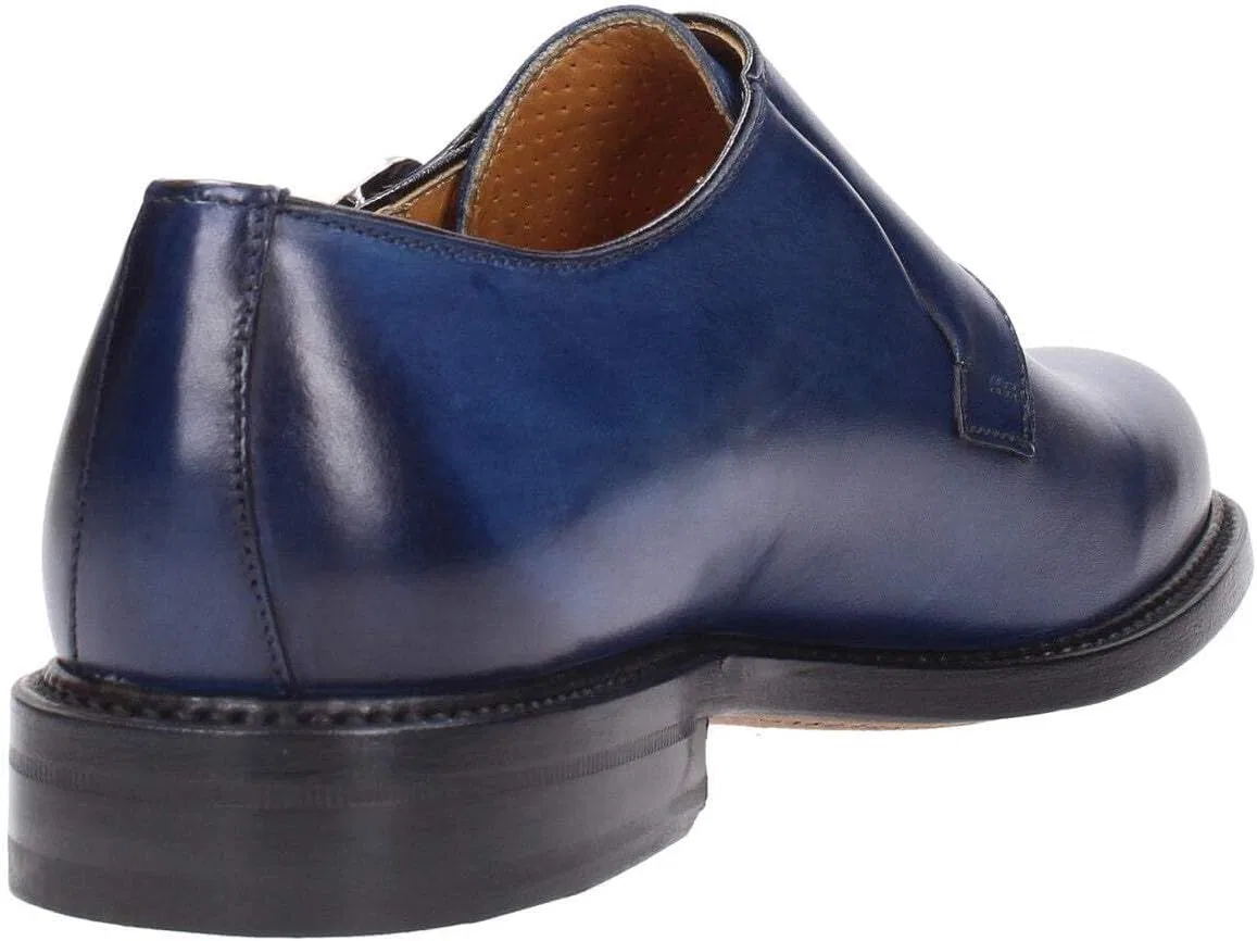 Туфли Berwick 1707 4335 Twin Buckle Man, Blue — фото 3