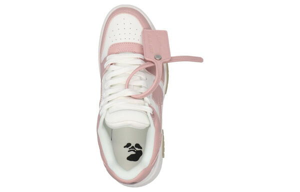 Кроссовки out of office low-top sneaker 'pink white' Off-White, розовый — фото 2
