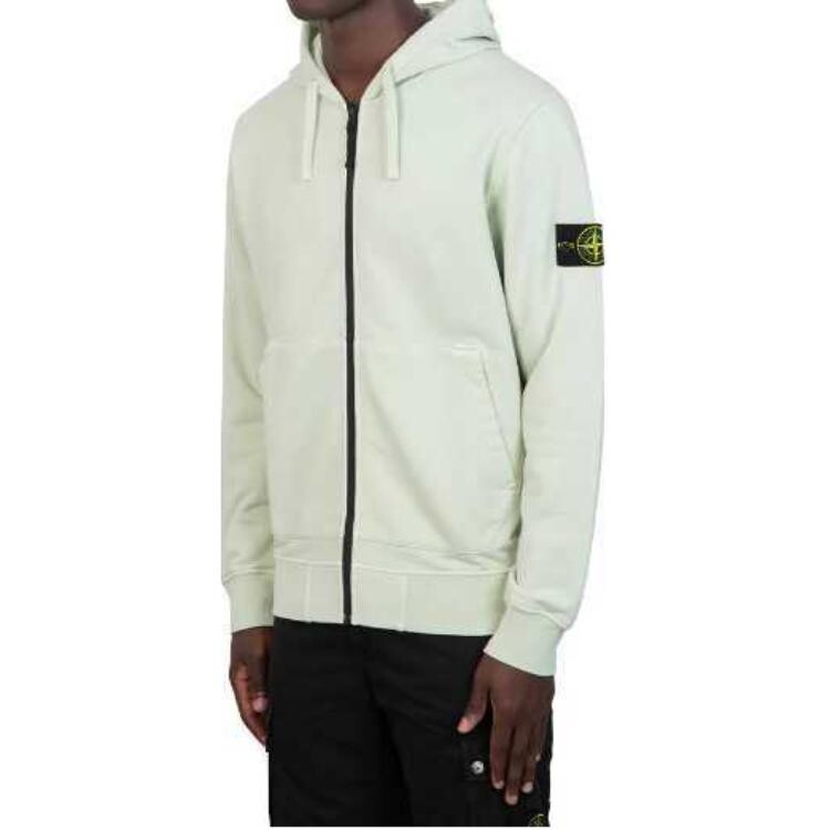 Куртка мужская фисташково-зеленая Stone Island, зеленый — фото 2