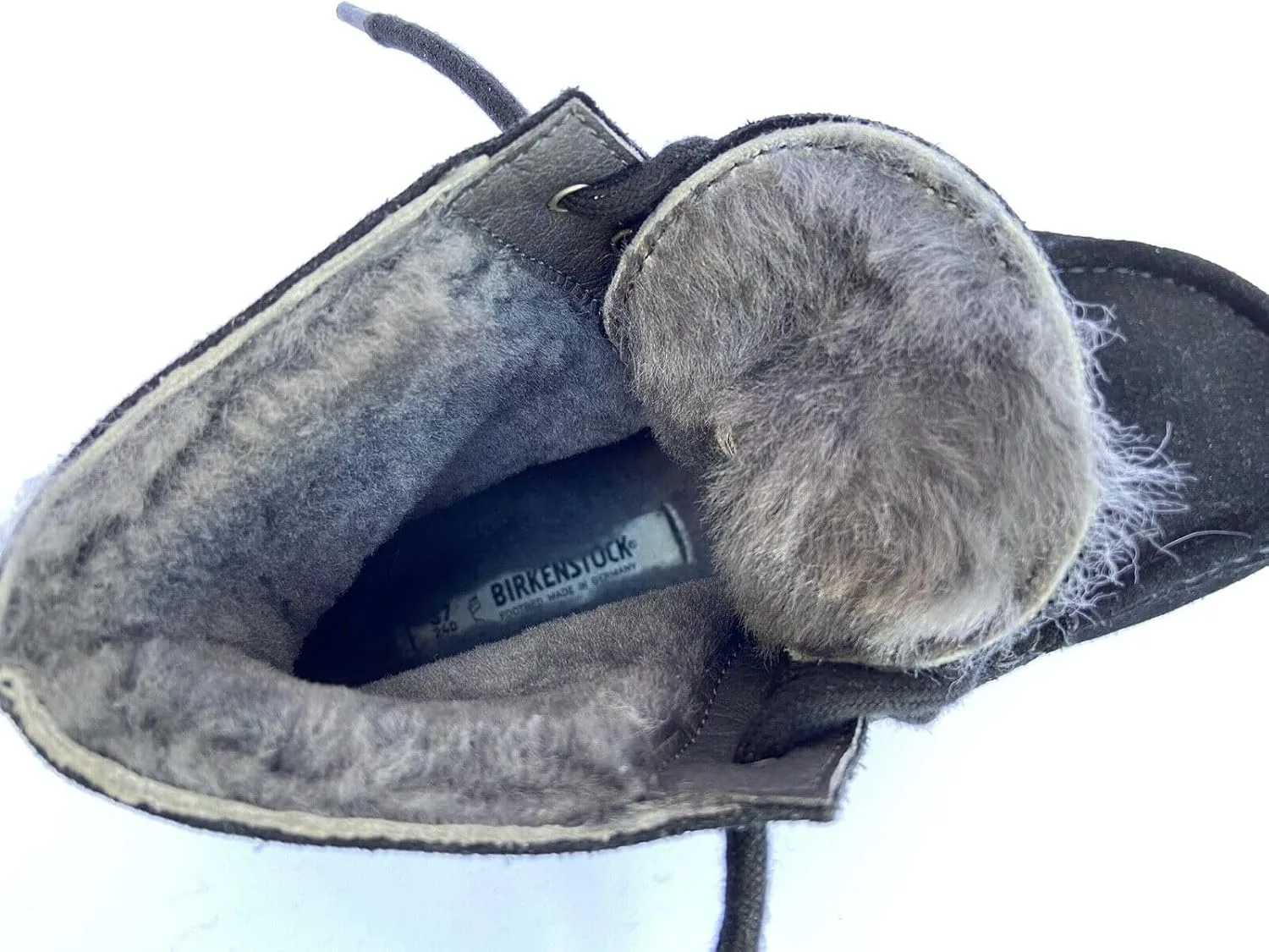 Ботинки Birkenstock Marton Shearling, черный — фото 3