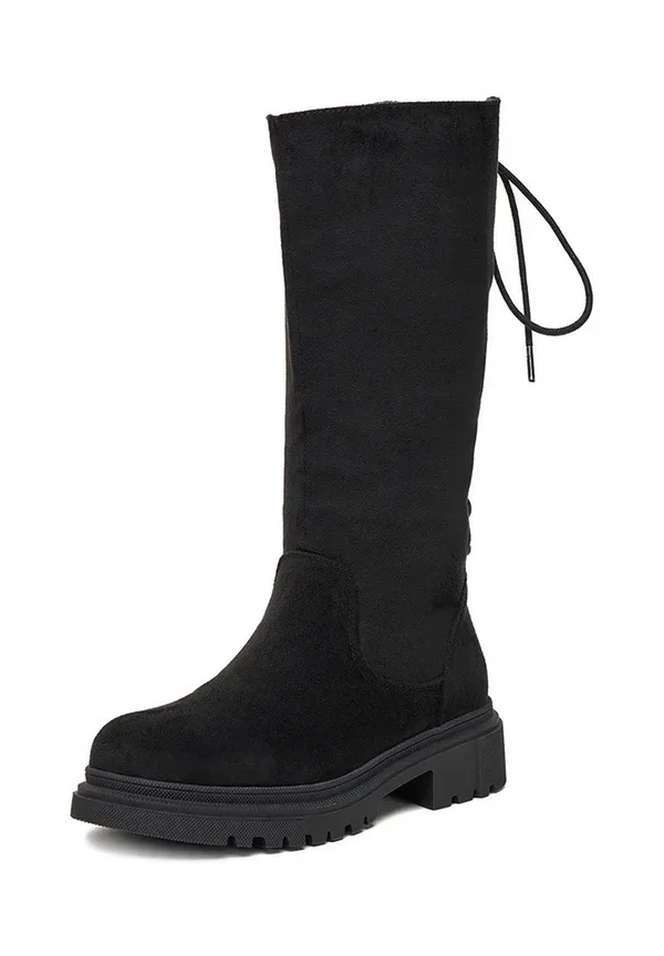 Сапоги Cossack ceo lace up boots Deezee, черный — фото 2