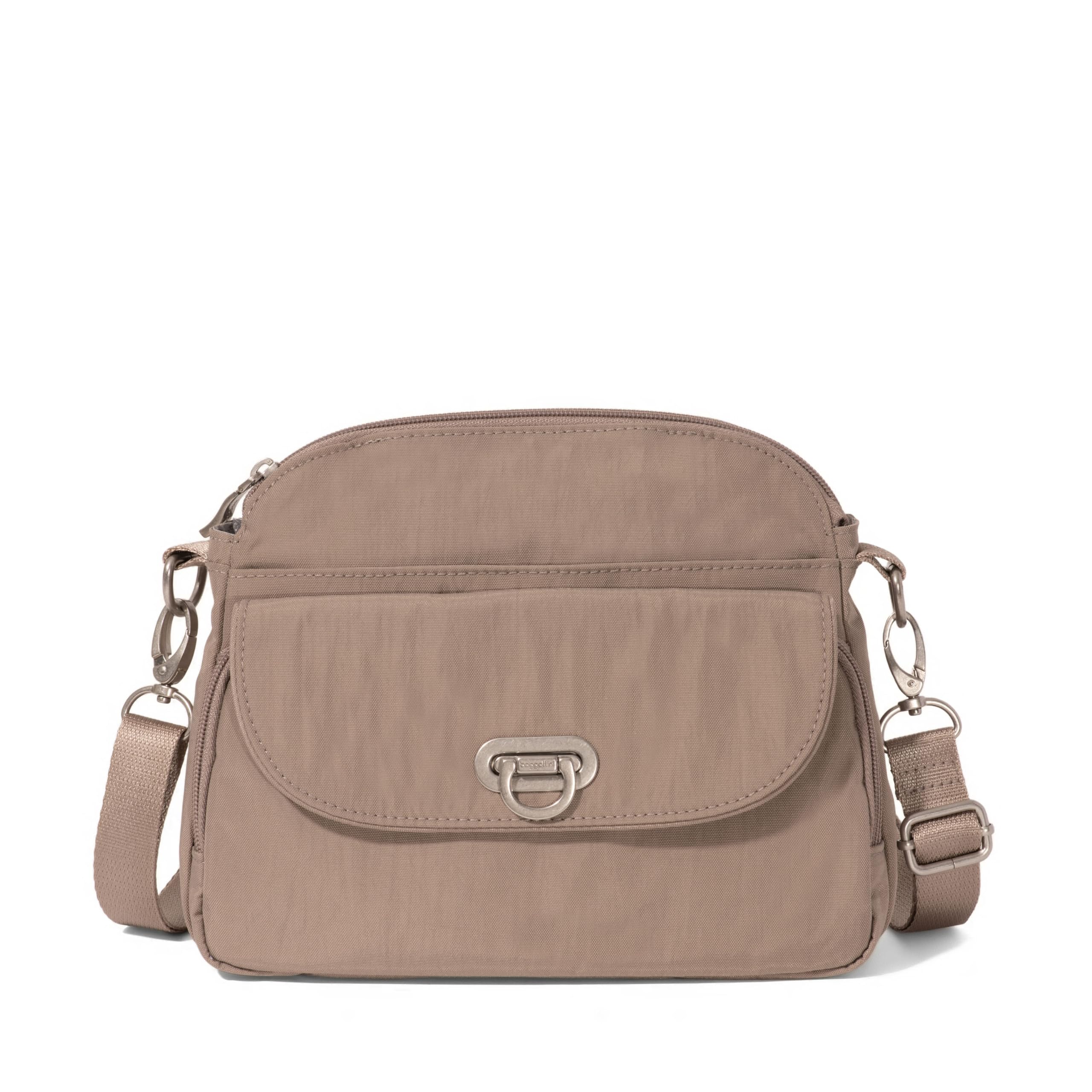 

Сумка кросс-боди Baggallini Coastal Flip Lock Crossbody, цвет Moonrock