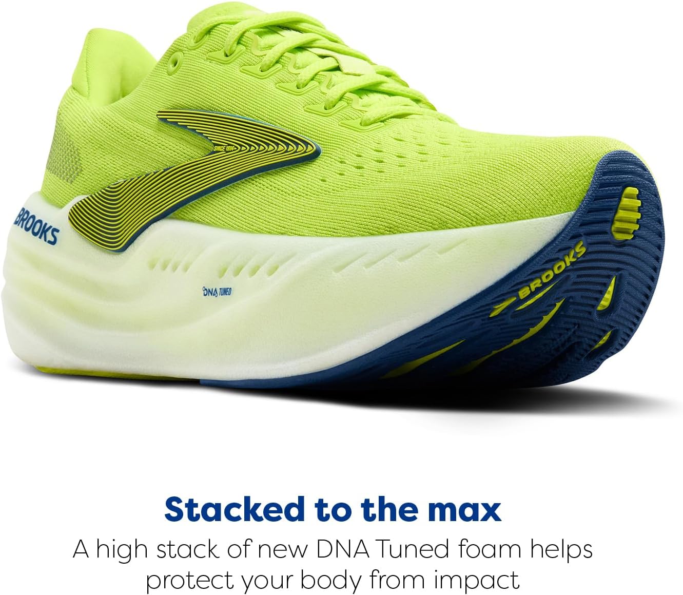 Мужские кроссовки Brooks Glycerin Max Neutral для бега и ходьбы, белый — фото 4