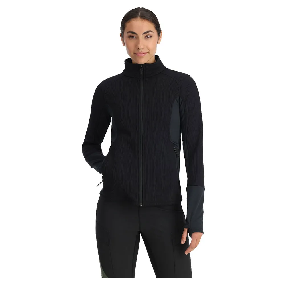 

Флис Spyder Bandita full zip, черный