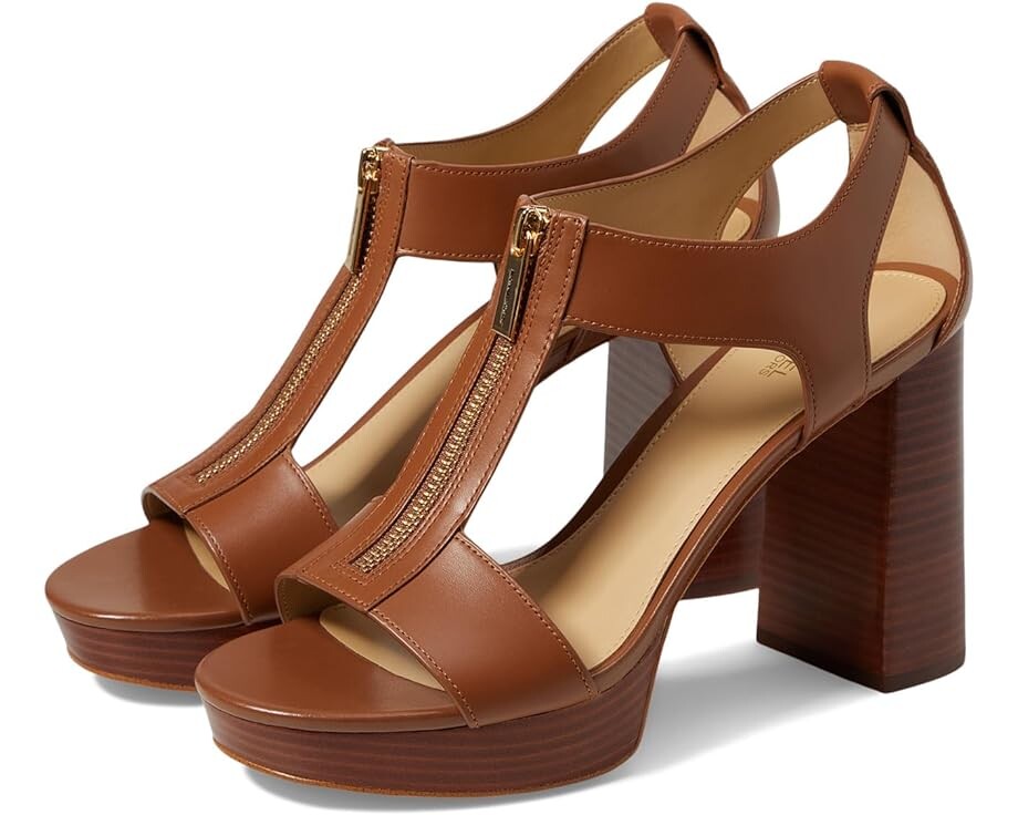 Сандалии MICHAEL Michael Kors Berkley Mid, цвет Luggage
