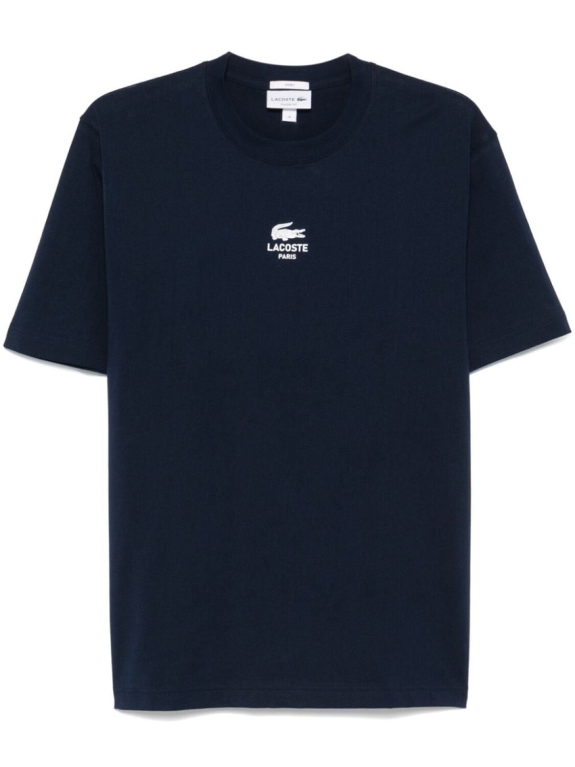 

Футболка из хлопка с логотипом Lacoste, синий