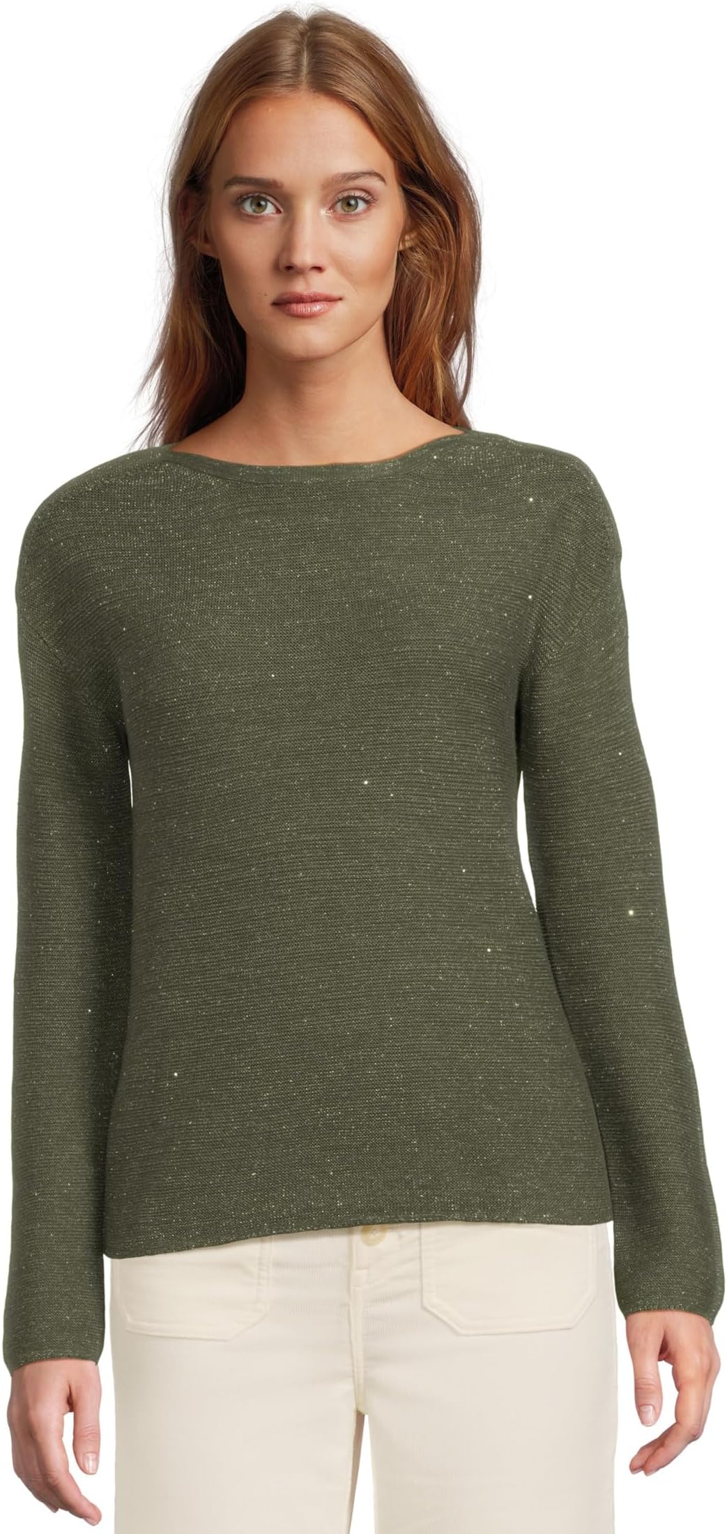 

Свитер Tommy Bahama Women's Crystal Sands Bateau Neck Sweater, Palm Moss