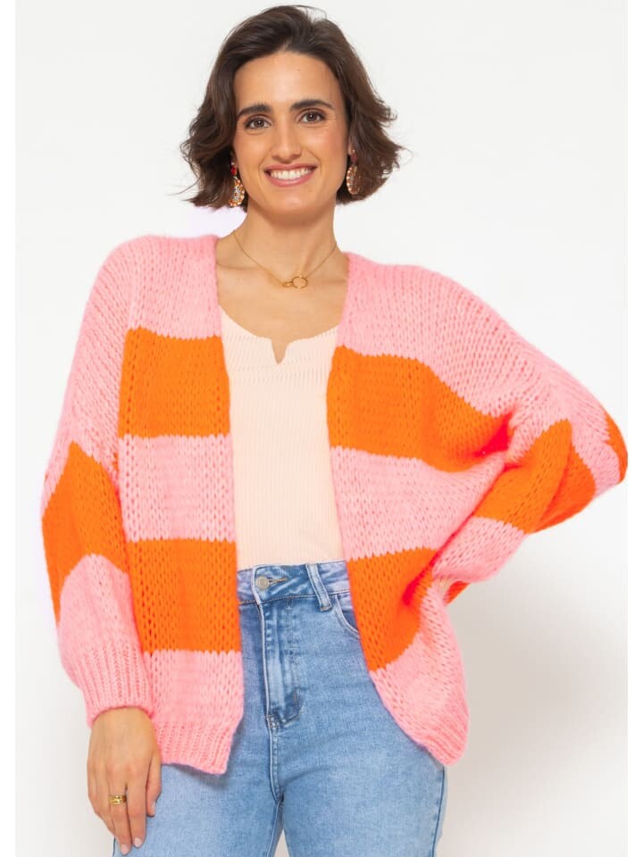 

Кардиган SASSYCLASSY Oversize Cardigan, цвет Puderrosa. Orange
