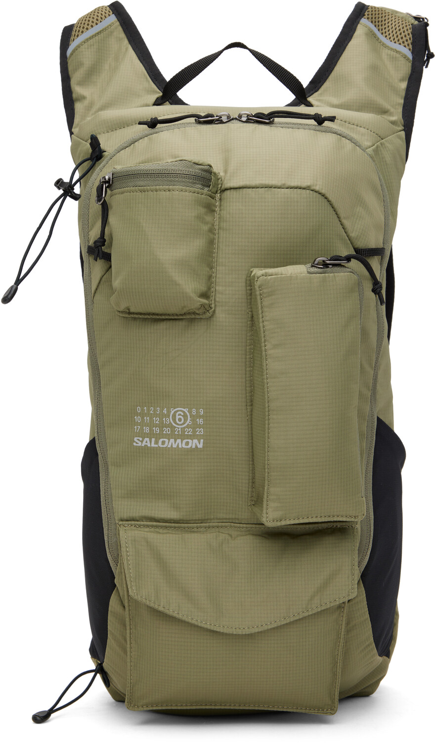 

Рюкзак Trail Blazer Salomon Edition цвета хаки MM6 Maison Margiela, Deep lichen green