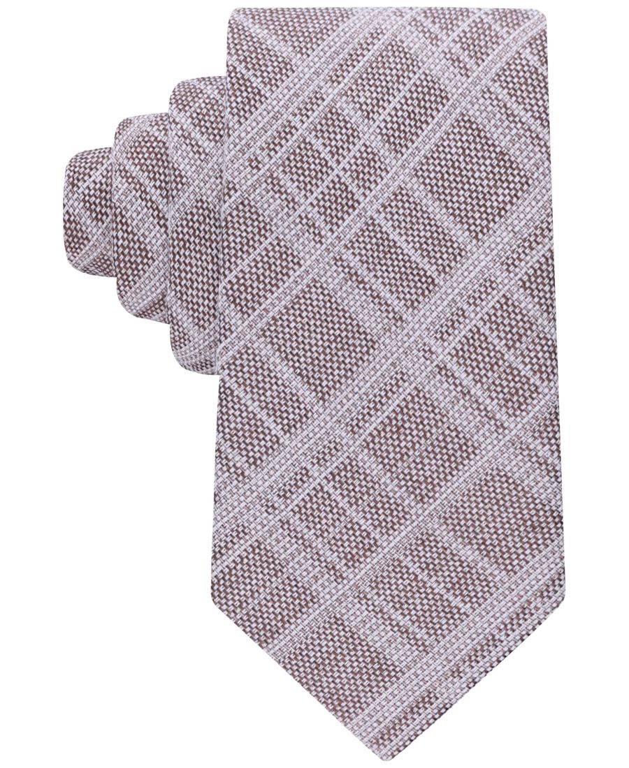 

Мужской галстук Memphis в тональную сетку Tommy Hilfiger, Taupe