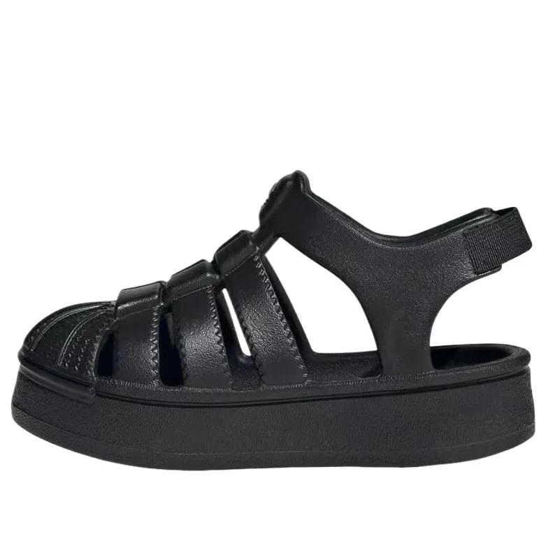 Сандалии Adidas Superstar 'Core Black' JS2845, черный