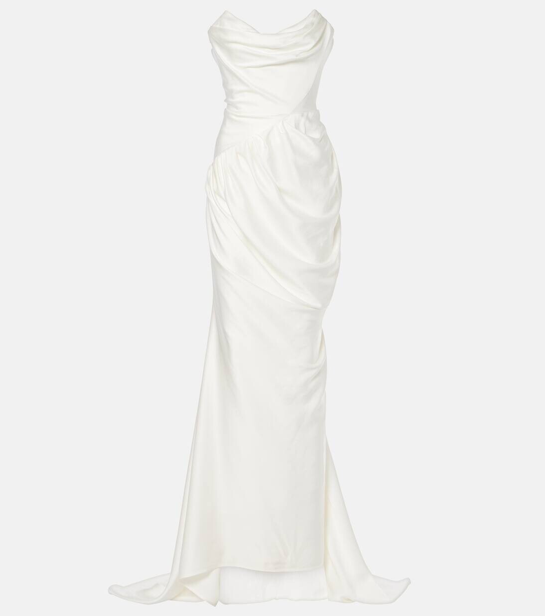 

Свадебное платье Vaida с атласным корсетом Vivienne Westwood, цвет pearl