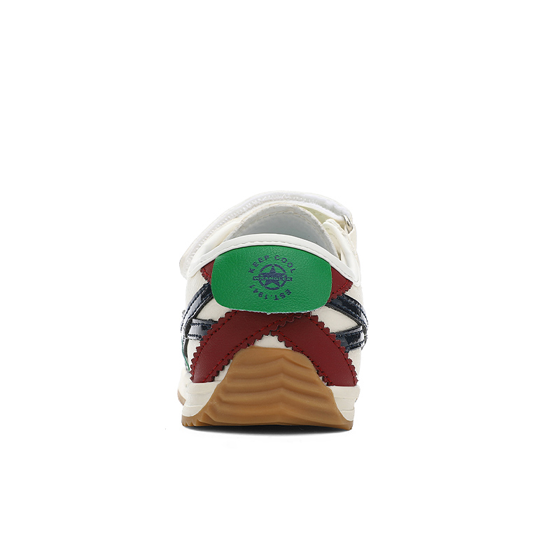 Jeep Кроссовки для скейтбординга Running Collection низкие дышащие с амортизацией beige green детские — фото 4
