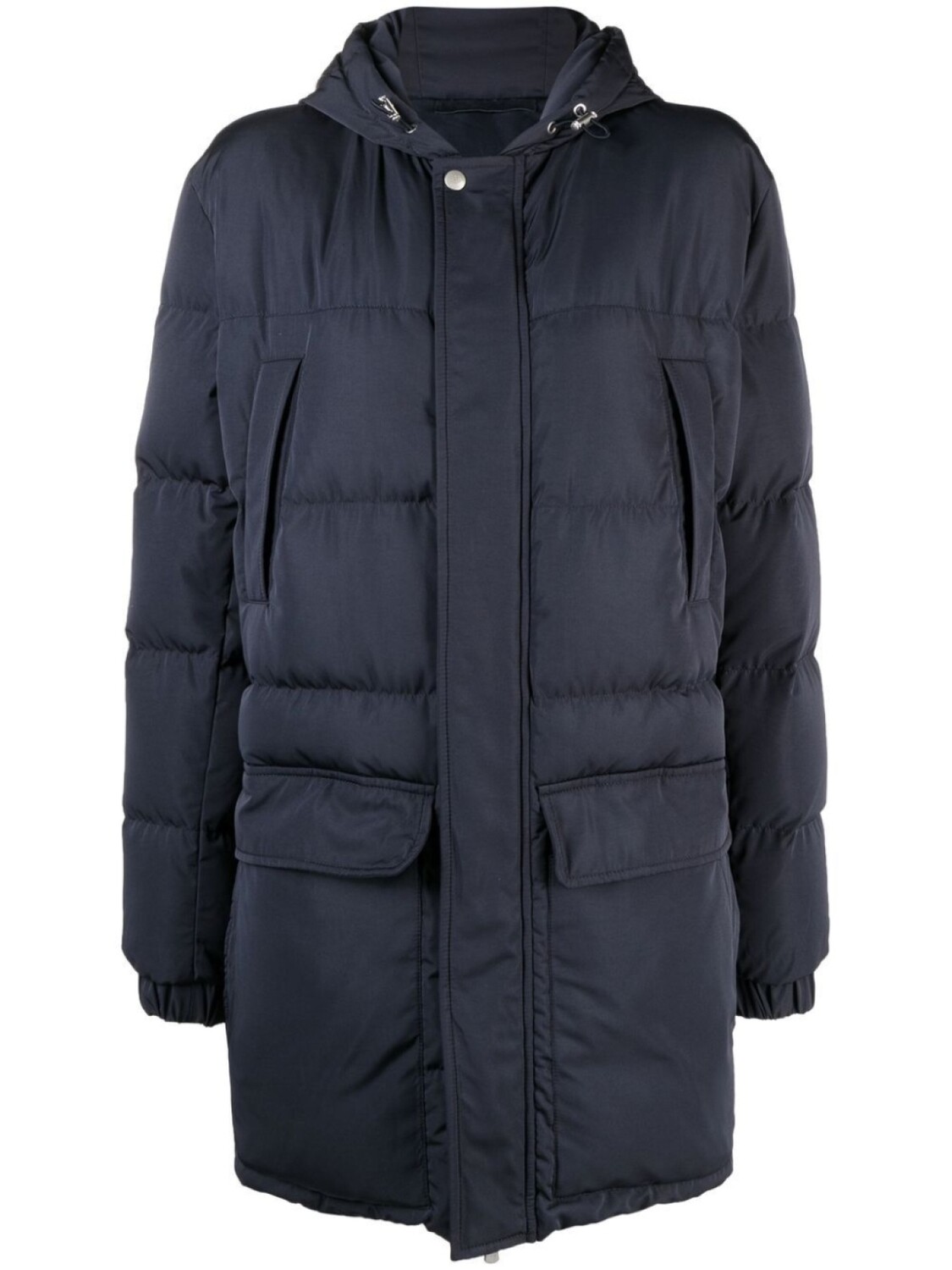 

Eleventy padded hooded parka coat, синий