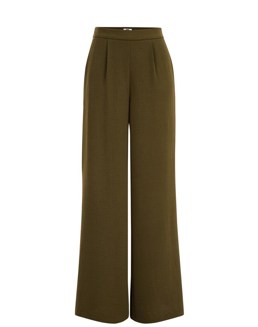

Брюки WE Fashion Wide leg Pleat-Front Pants, хаки