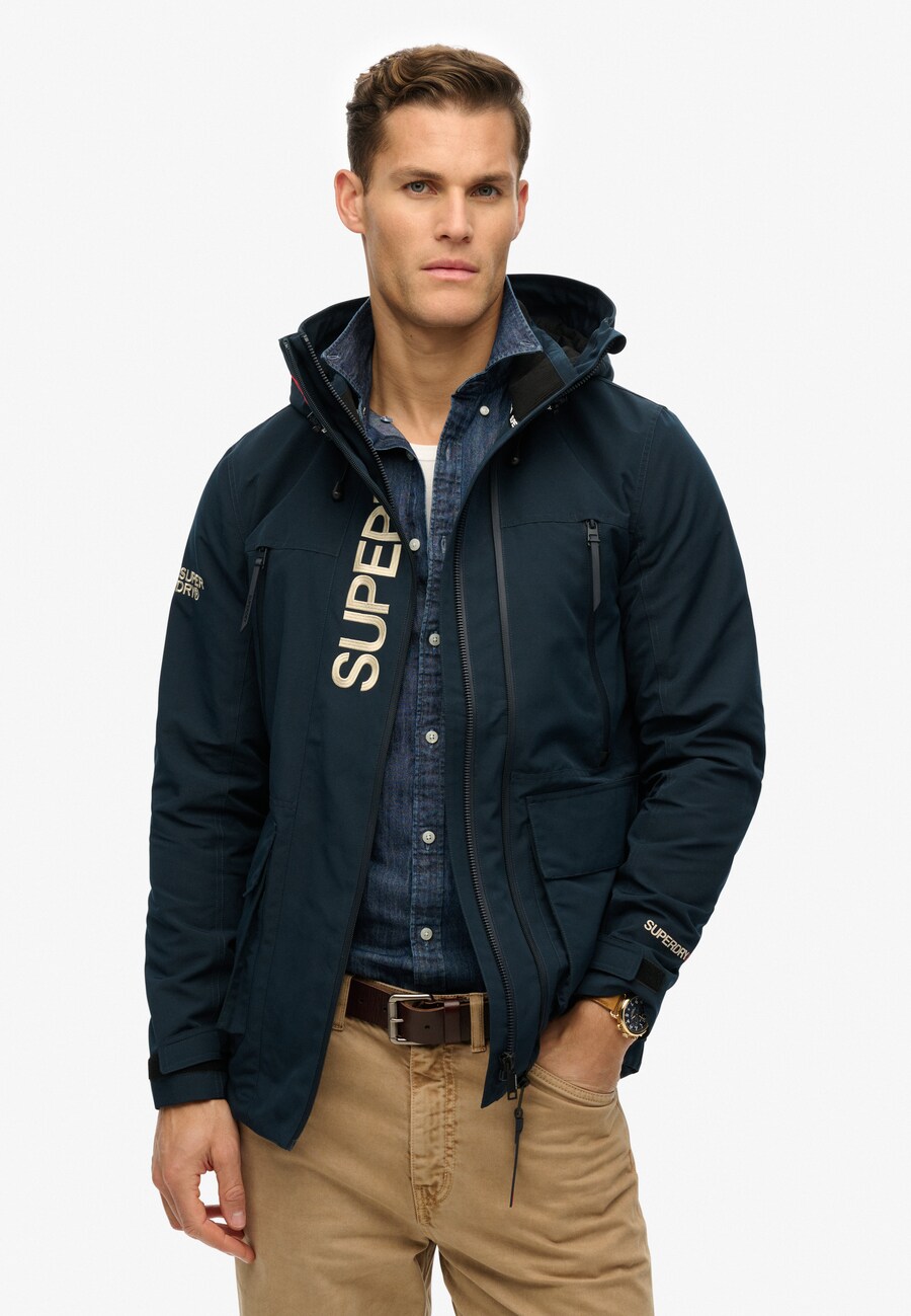 

Демисезонная куртка Superdry, marine blue