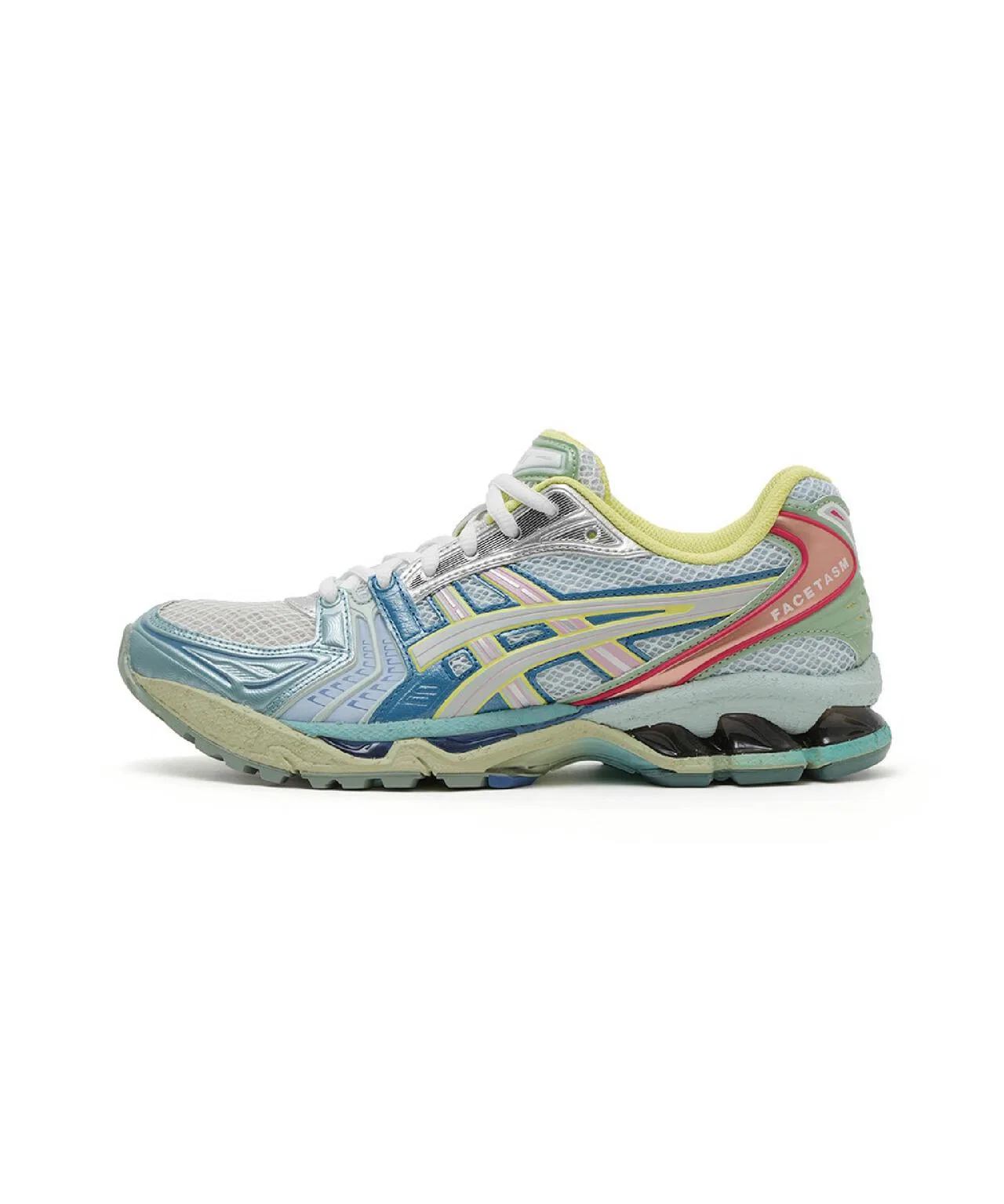 Мужские кроссовки ASICS GEL-KAYANO 14 коллаборация FACETASM разноцветные — фото 4
