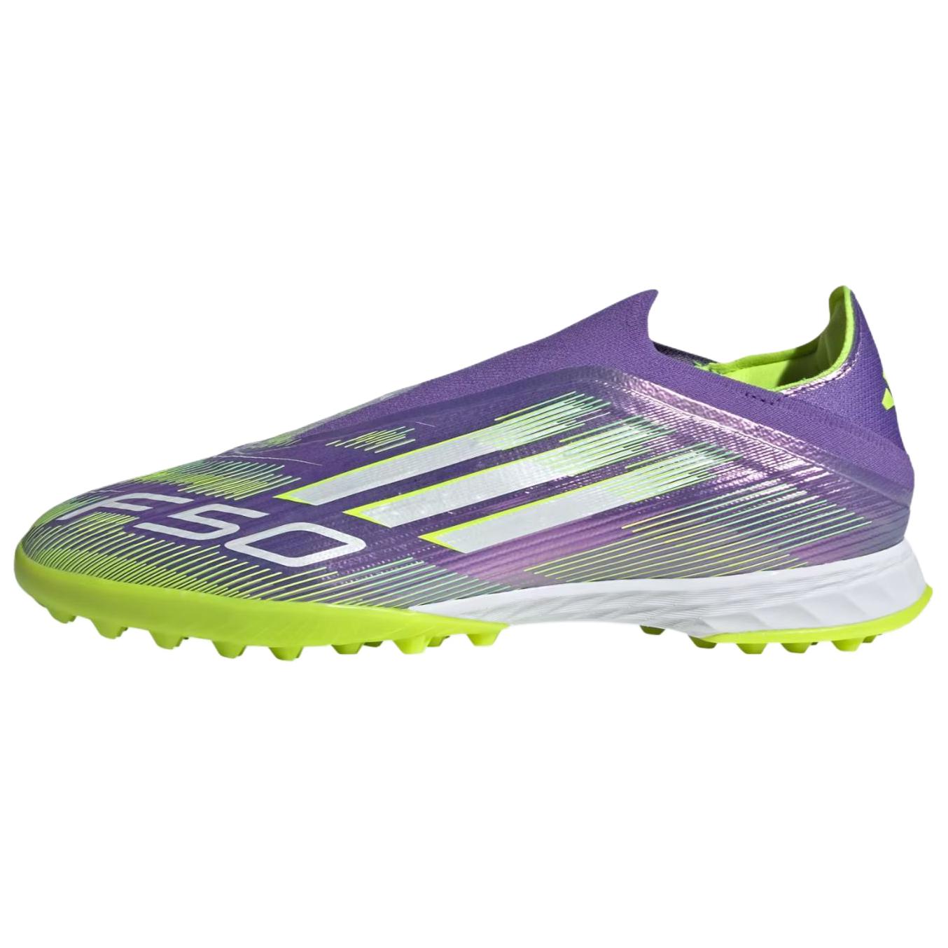 

Adidas Футбольные бутсы F50 PRO мужские, фиолетово-зеленые