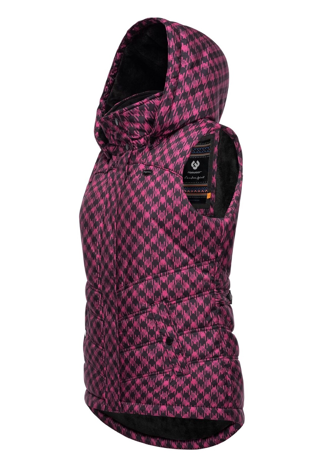 

Стеганый жилет Hesty Принт Ragwear, цвет Fuchsia, Розовый, Стеганый жилет Hesty Принт Ragwear, цвет Fuchsia