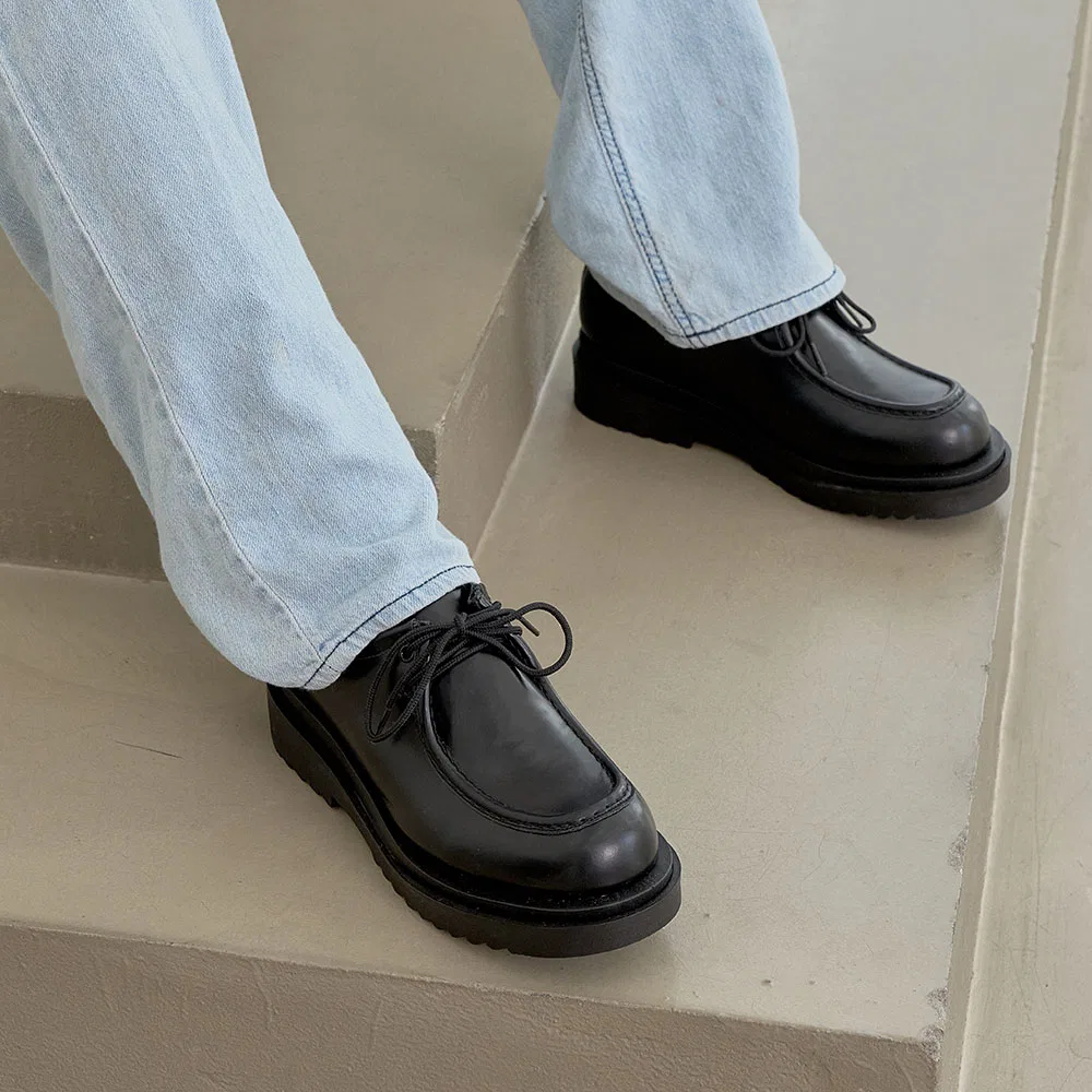 Мужские лоферы SHOEHI Colin из искусственной кожи чёрные